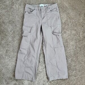Regeneration Celebrity Pink Willow Cargo Pants Beige Womens 13 31 Cropped Y2K